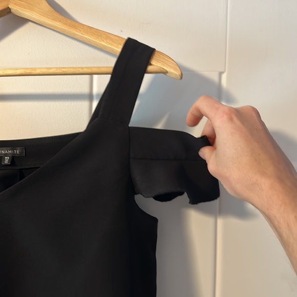 Dynamite Off Shoulder Peplum Top - Picture 3 of 3